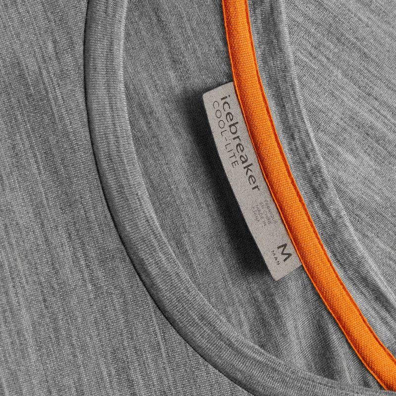 Men's Icebreaker Sphere II trekking shirt grey IB0A56D80161 6