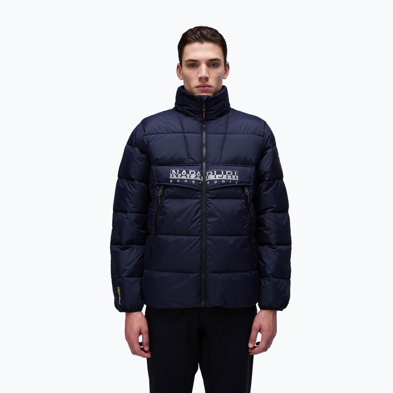 Men's Napapijri Rf Puffer Open jacket blu marine