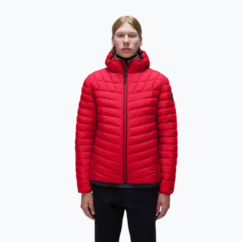 Men's Napapijri A-Lapaz H red goji jacket