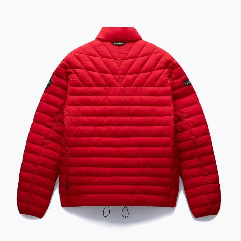 Men's Napapijri A-Lapaz S red goji jacket 8