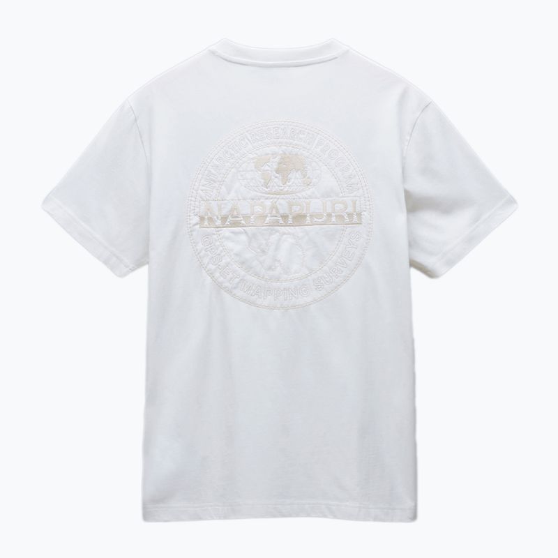 Men's Napapijri S-Kander white heron t-shirt 6