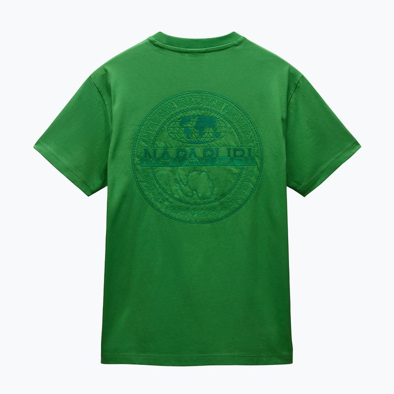 Men's Napapijri S-Kander green kelly t-shirt 6