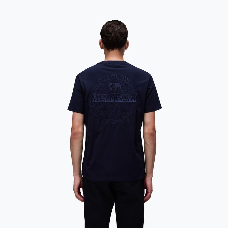 Men's Napapijri S-Kander blu marine T-shirt 2