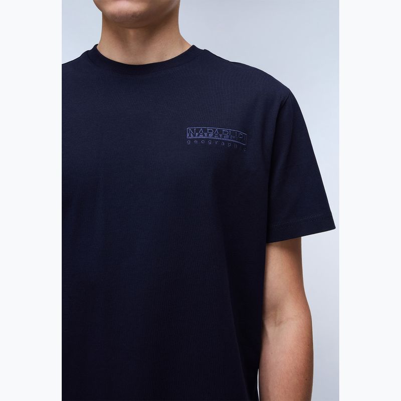 Men's Napapijri S-Kander blu marine T-shirt 3