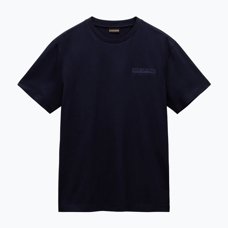 Men's Napapijri S-Kander blu marine T-shirt 5