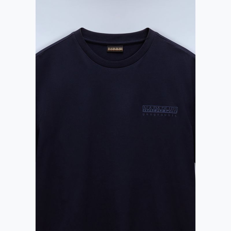 Men's Napapijri S-Kander blu marine T-shirt 7