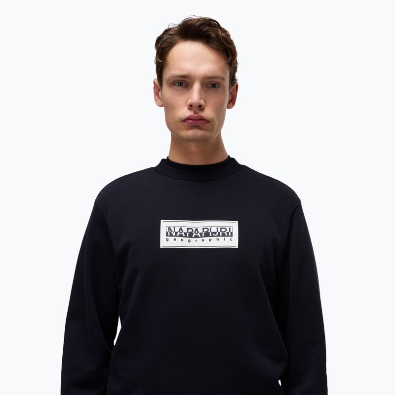 Men's Napapijri B-Box Logo C sweatshirt black 041 3