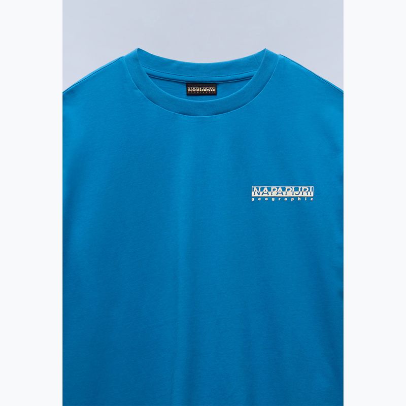 Men's Napapijri S-Linth blue sapphire t-shirt 7