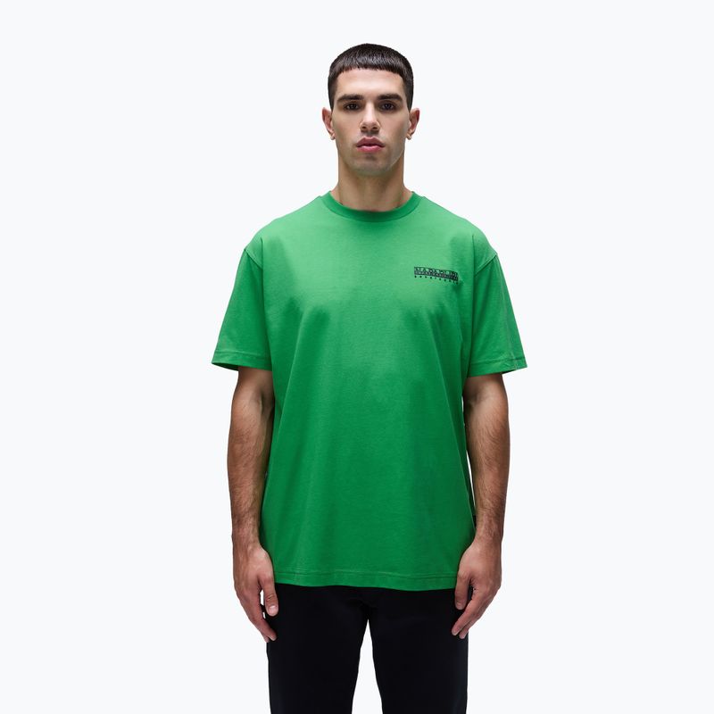 Men's Napapijri S-Linth green kelly t-shirt