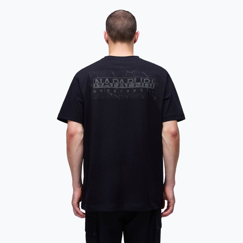 Men's Napapijri S-Albula t-shirt black 041 2