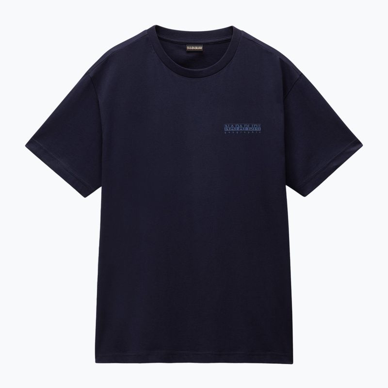 Men's Napapijri S-Albula blu marine T-shirt 5