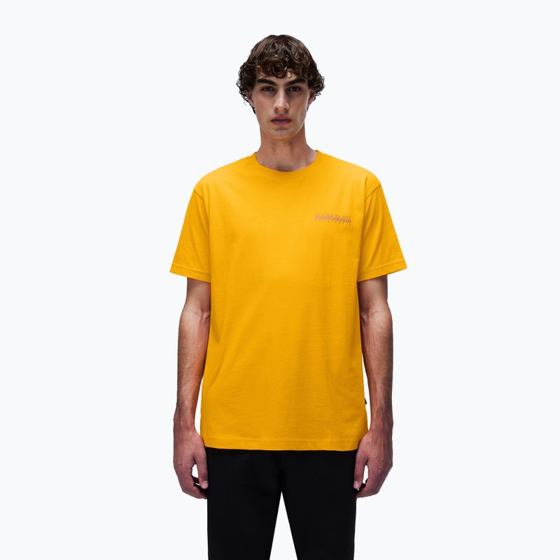 Men's Napapijri S-Albula orange marigold T-shirt