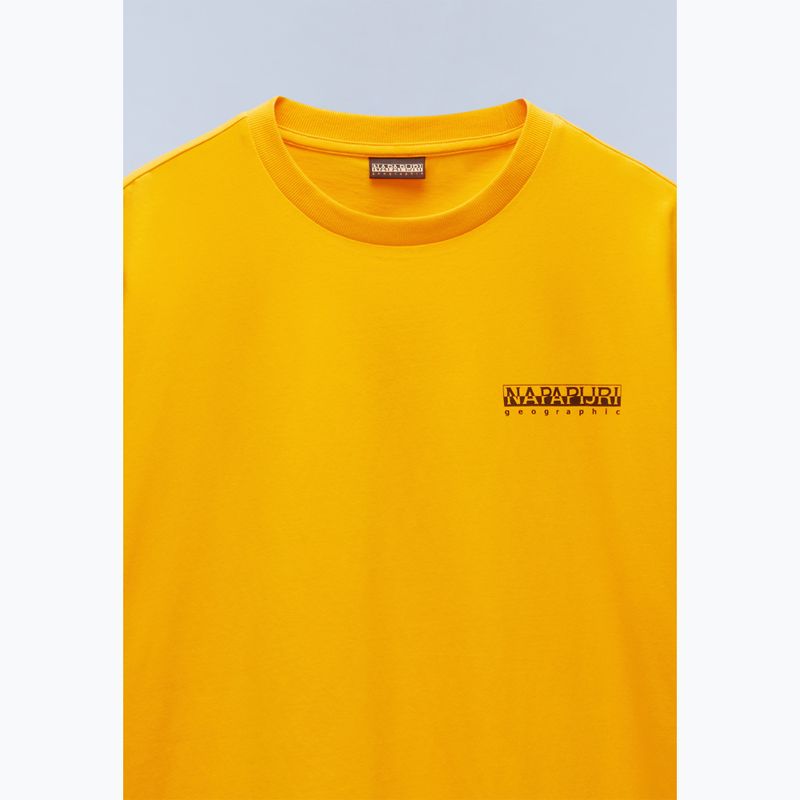 Men's Napapijri S-Albula orange marigold T-shirt 8