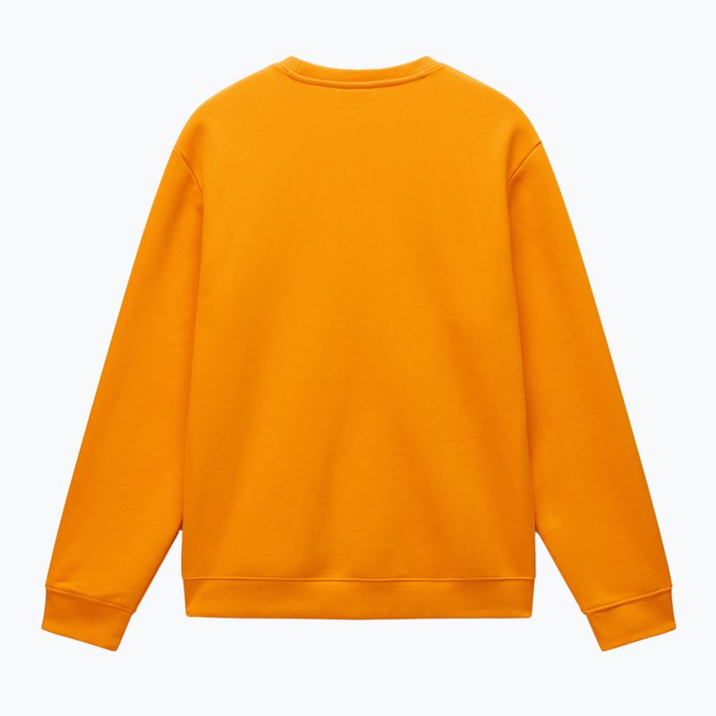 Men's Napapijri B-Albula C orange marigold sweatshirt 5