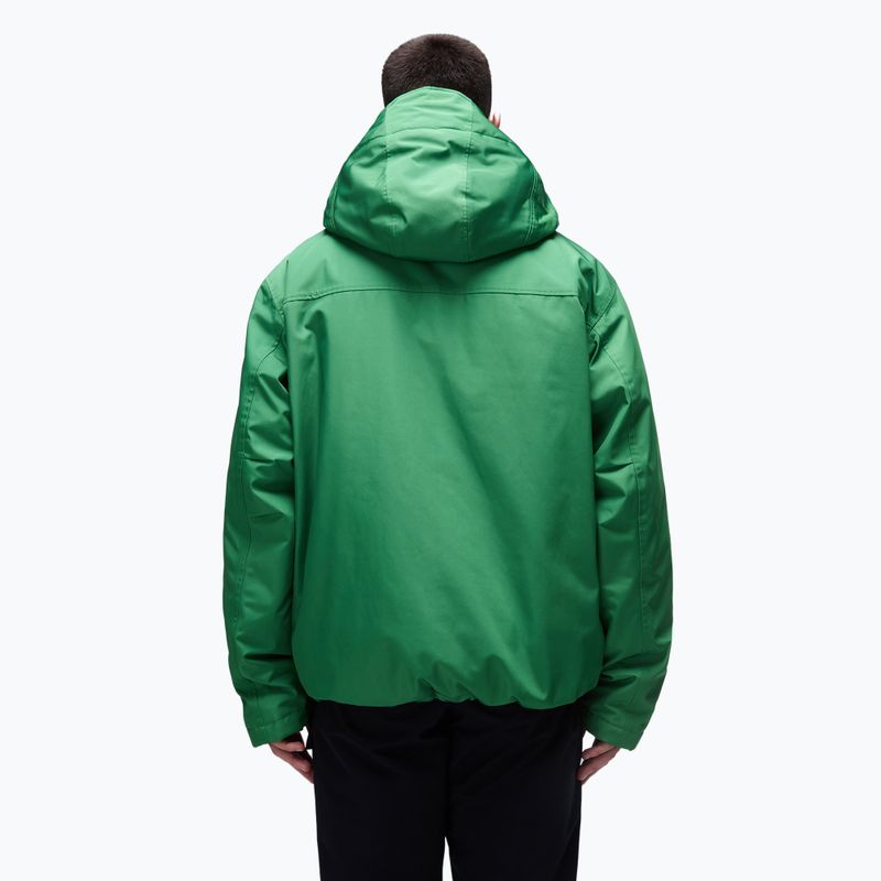 Men's Napapijri Rainforest Next green kelly rain jacket 3