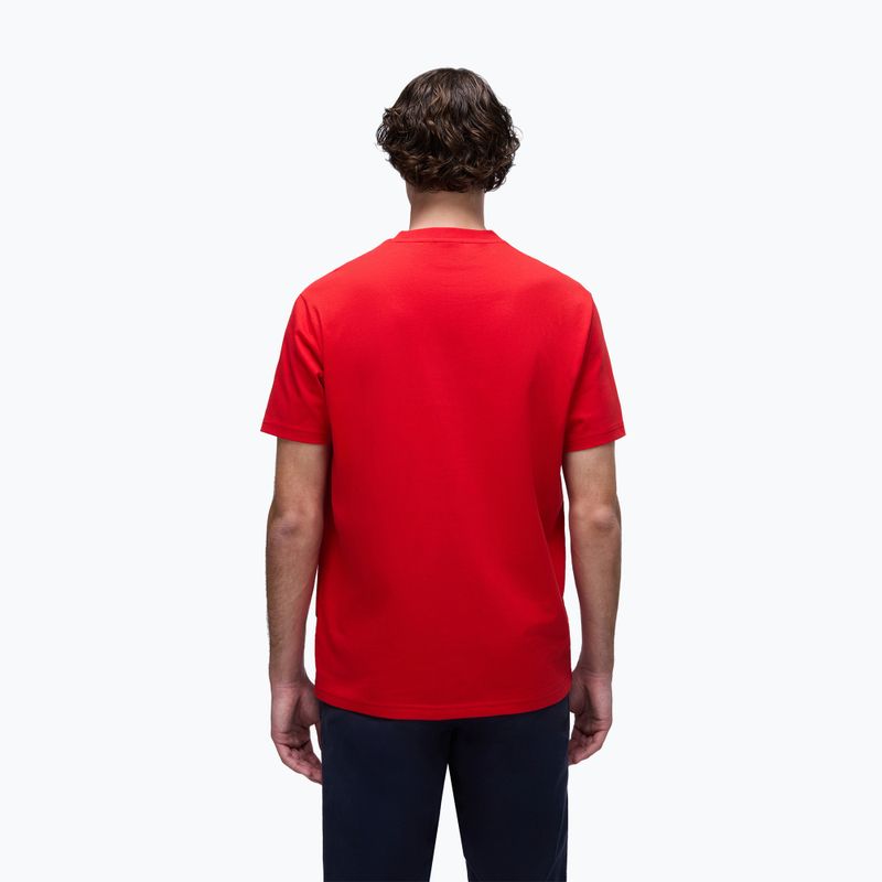 Men's Napapijri S-Dorees red goji t-shirt 2