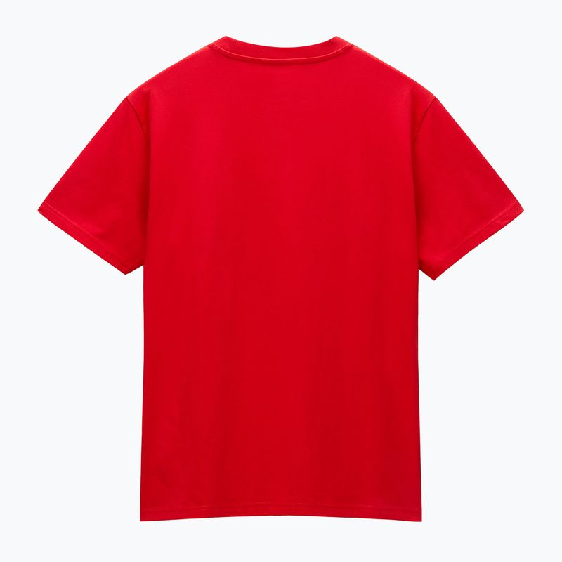 Men's Napapijri S-Dorees red goji t-shirt 5