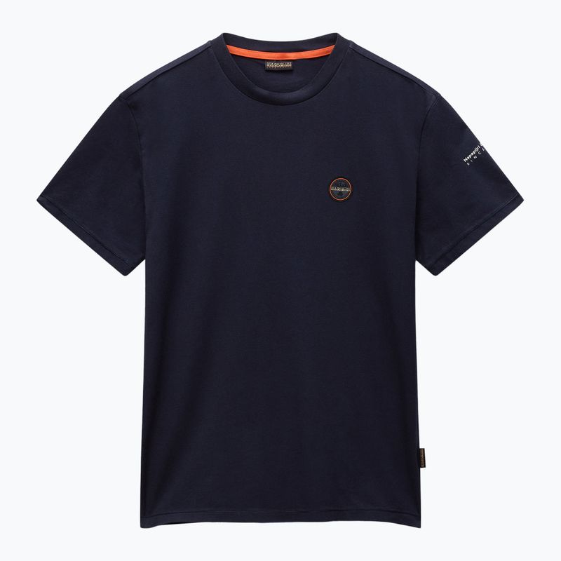 Men's Napapijri S-Badge blu marine T-shirt 6