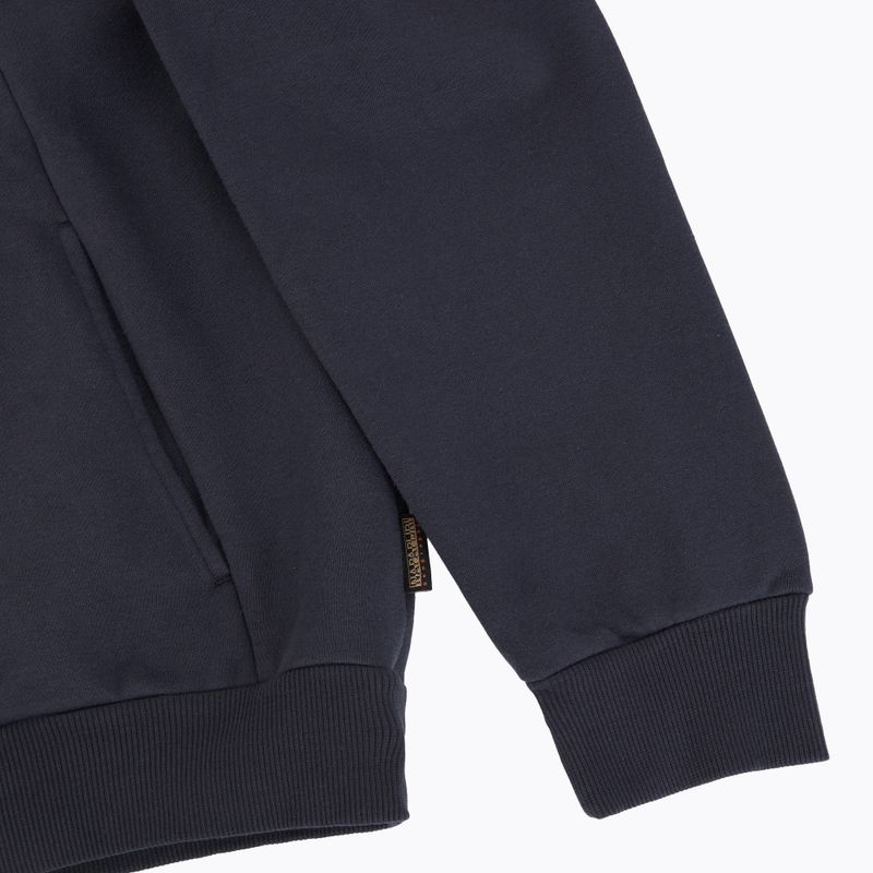 Men's Napapijri Burgee Half Zip Hooded 2.0 sweatshirt blu marine 4
