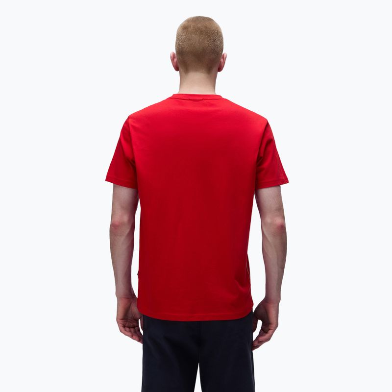 Men's Napapijri S-Aylmer red goji t-shirt 2