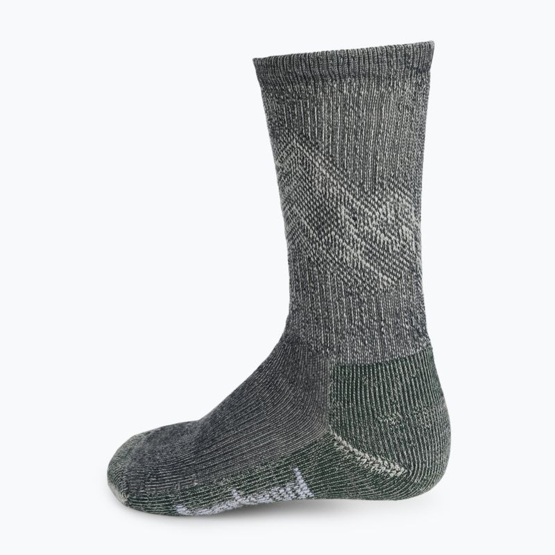 Smartwool Classic Hike Light Cushion Mountain Pattern Crew trekking socks grey SW0016440031 2