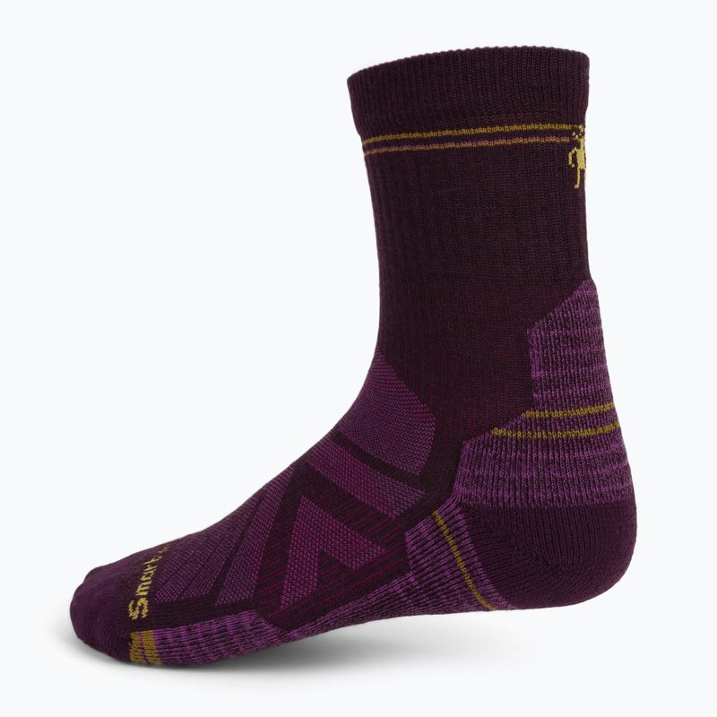 Women's Smartwool Performance Hike Light Cushion Mid Crew trekking socks purple SW001572590 2
