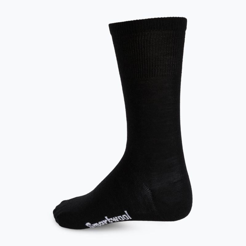 Men's Smartwool Classic Hike Zero Cushion Liner Crew trekking socks black SW0016500011 2
