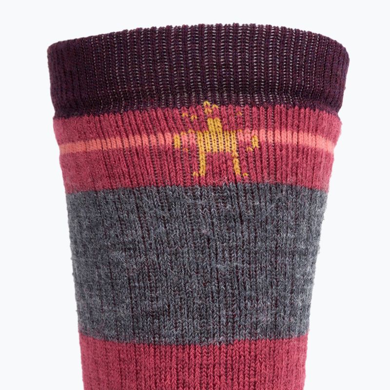 Smartwool Hike Full Cushion Saturnsphere Crew trekking socks bordeaux SW001584591 3