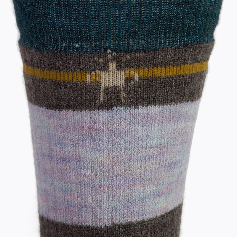 Smartwool Hike Full Cushion Saturnsphere Crew trekking socks twilight blue SW001583G74 3