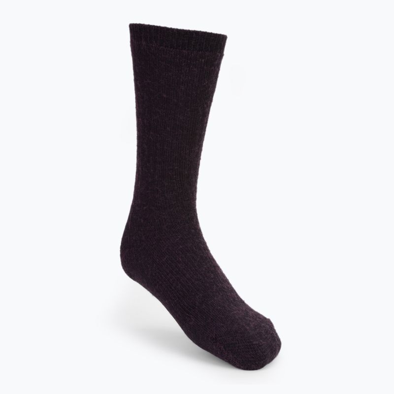 Smartwool Hike Classic Edition Full Cushion Solid Crew trekking socks burgundy SW001648590