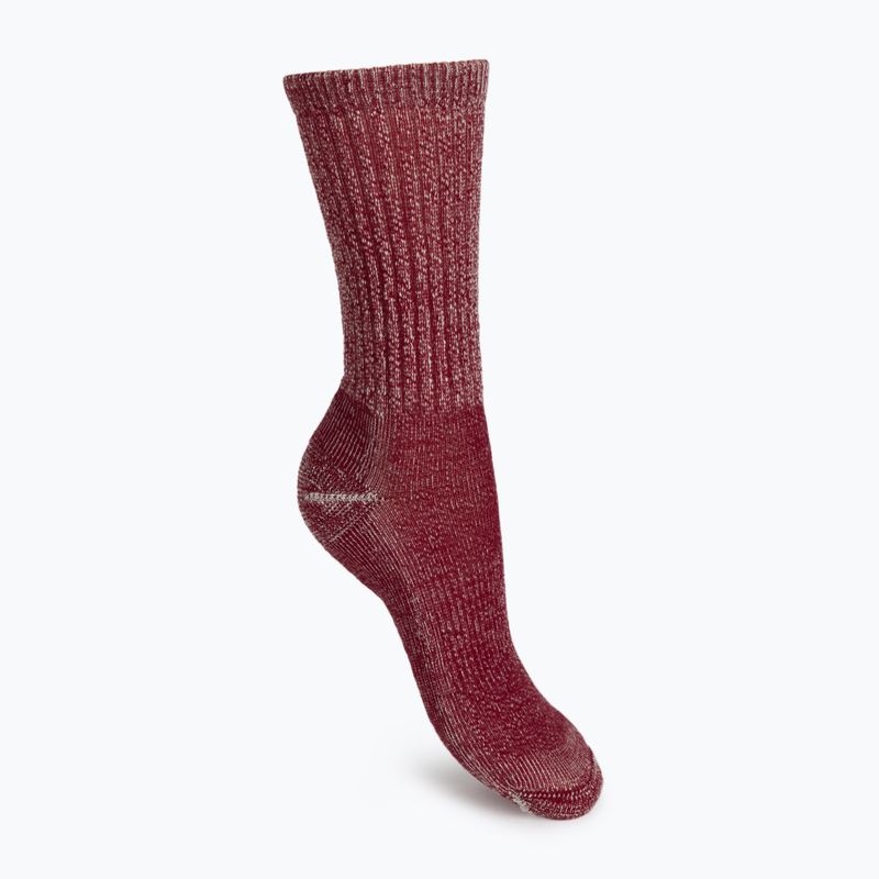 Women's Smartwool Hike Classic Edition Light Cushion Crew trekking socks red SW010293D421
