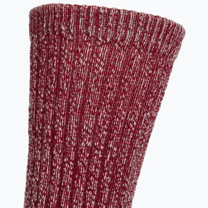 Women's Smartwool Hike Classic Edition Light Cushion Crew trekking socks red SW010293D421 4