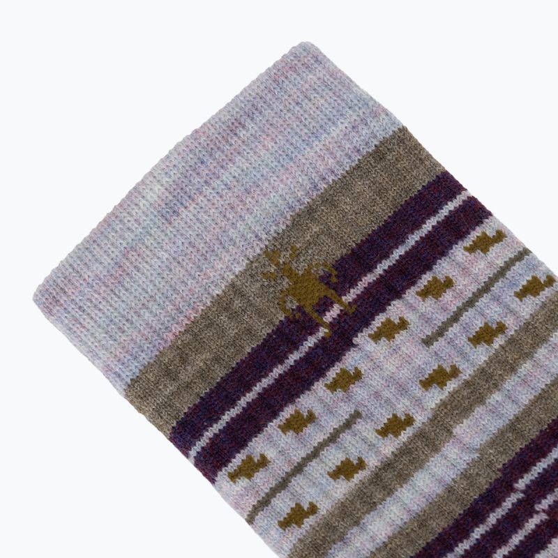 Women's socks Smartwool Hike Light Cushion Margarita Crew purple eclipse 3