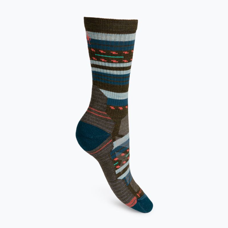 Smartwool Performance Hike Light Cushion Margarita Crew brown trekking socks SW001586D111 3