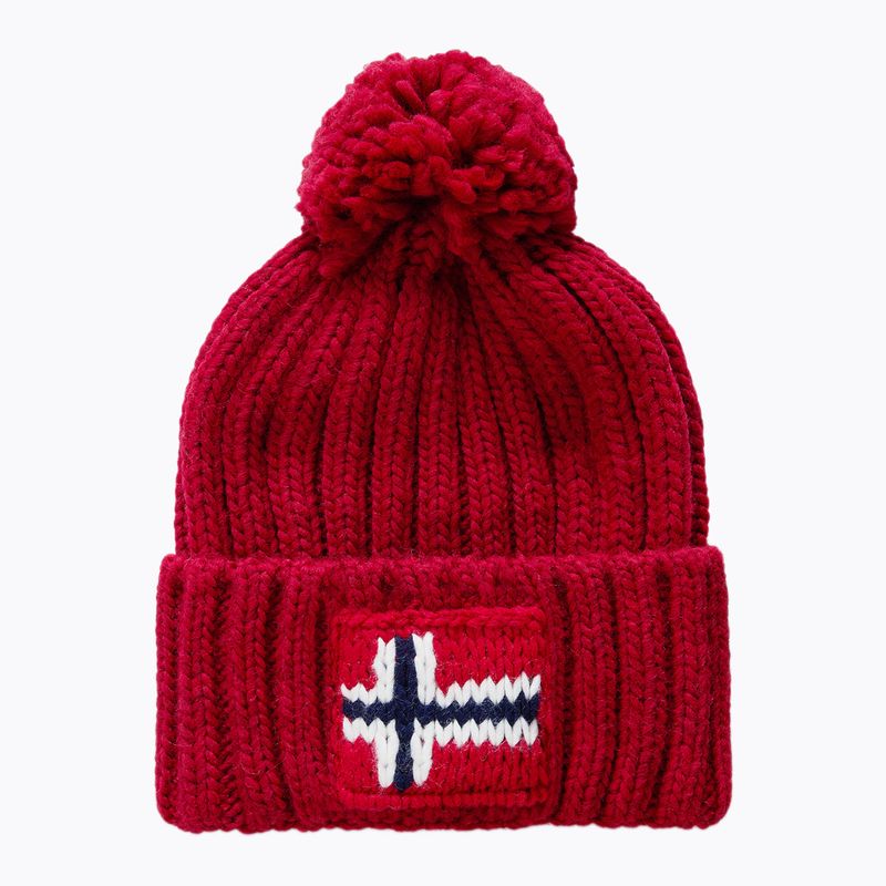 Napapijri Semiury 5 red goji men's winter beanie