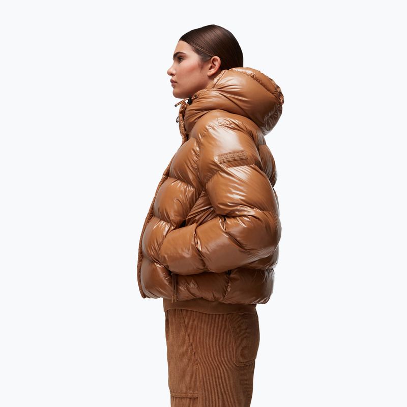 Women's insulated jacket Napapijri A-Glane brown tobacco 4
