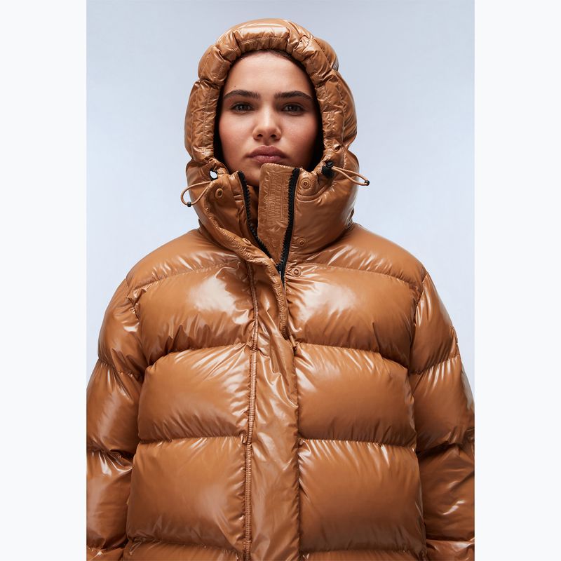 Women's insulated jacket Napapijri A-Glane brown tobacco 6