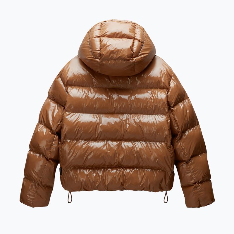 Women's insulated jacket Napapijri A-Glane brown tobacco 8