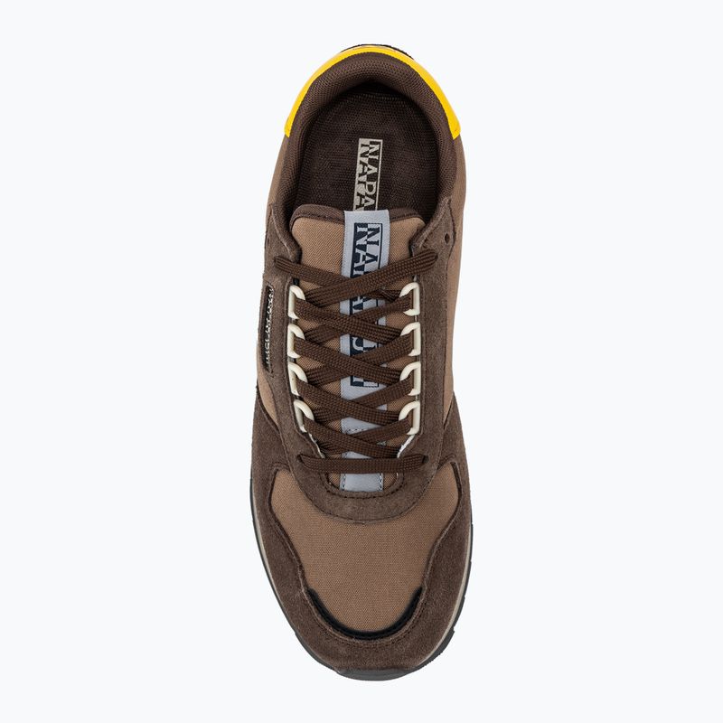 Napapijri Virtus brown hickory men's shoes 5