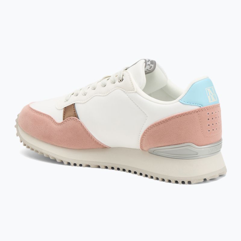 Napapijri women's shoes Astra white/pink 3