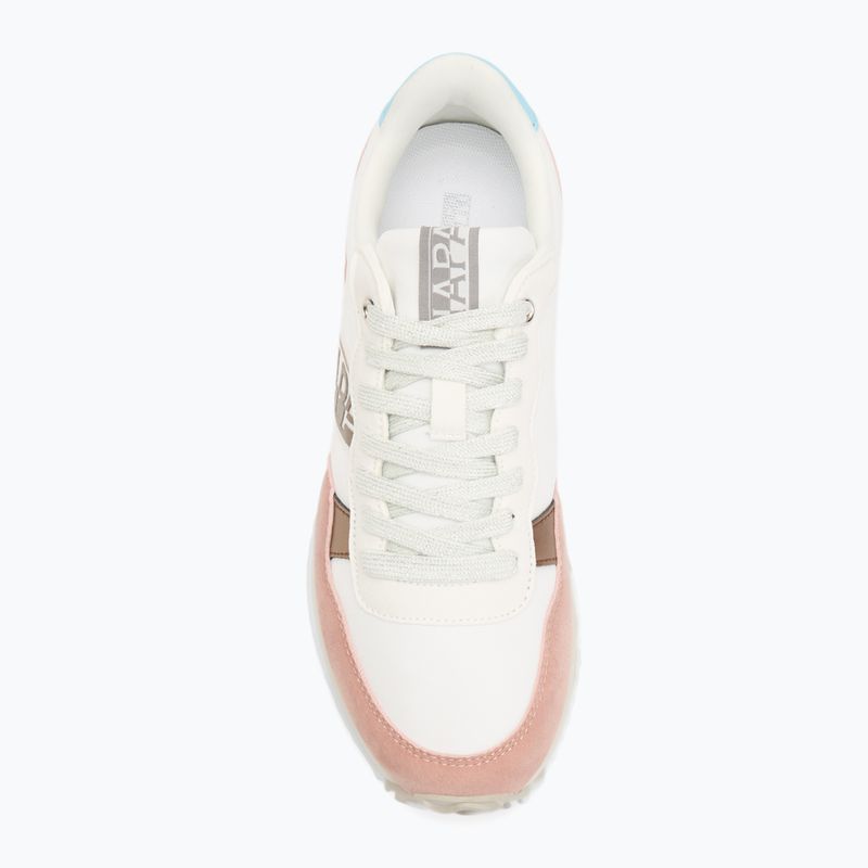 Napapijri women's shoes Astra white/pink 5