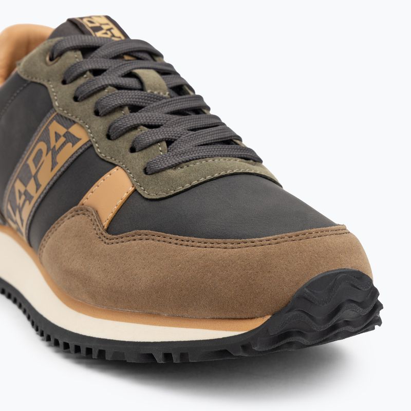 Men's Napapijri Cosmos brown ebony shoes 7