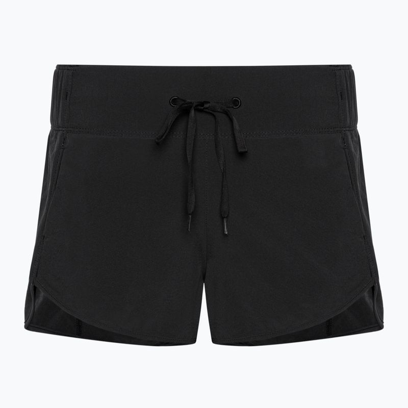 Hurley women's swim shorts Aquas Solid 2.5" newprint or black/white