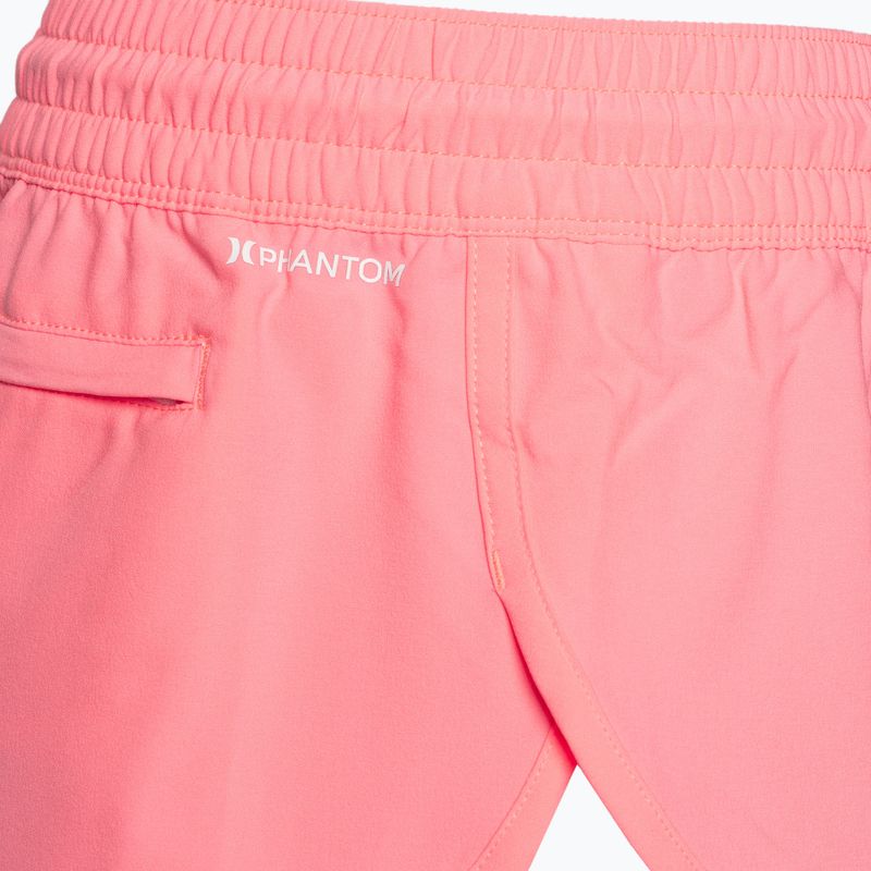 Hurley Phantom Solid 2.5" pacific pink women's swim shorts 3