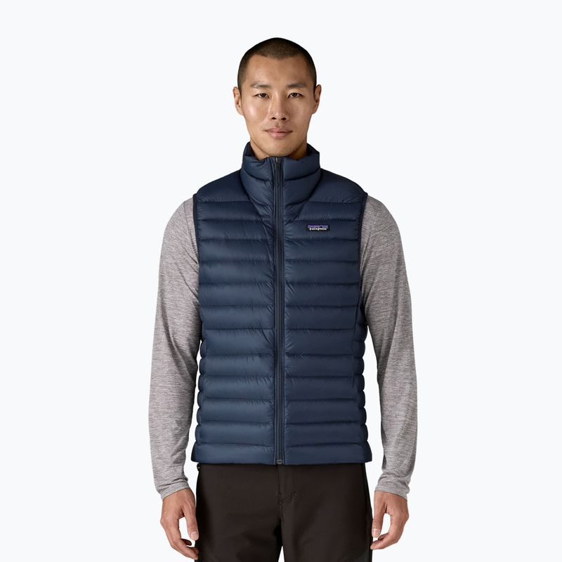 Men's Patagonia Down Sweater vest new navy