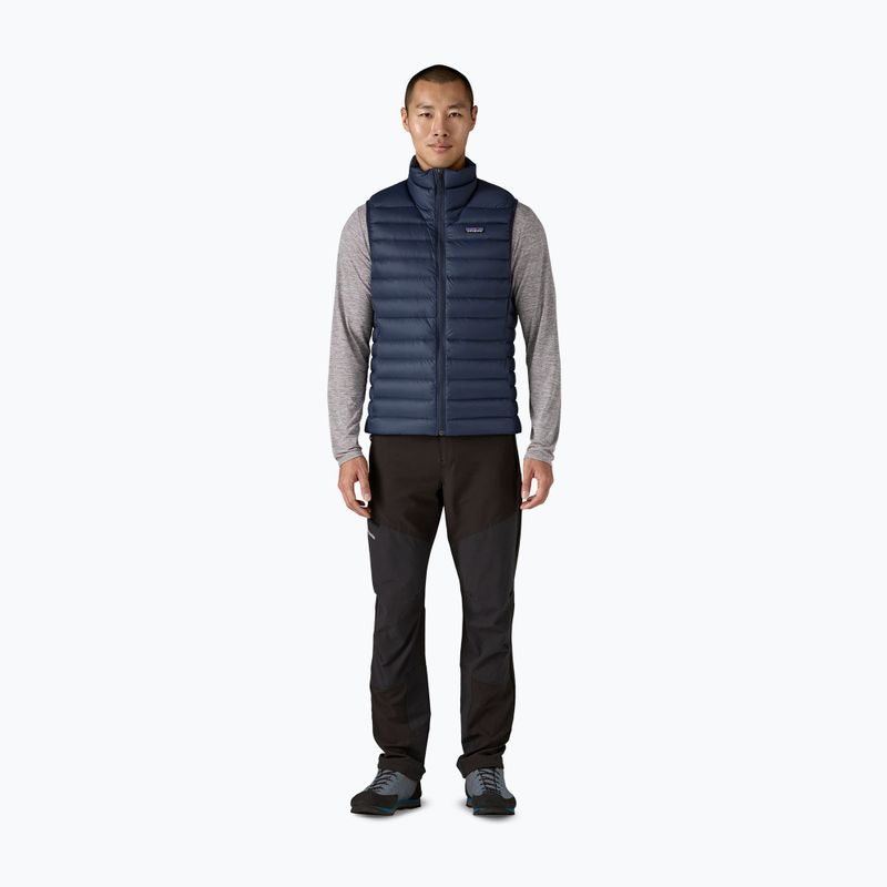 Men's Patagonia Down Sweater vest new navy 2