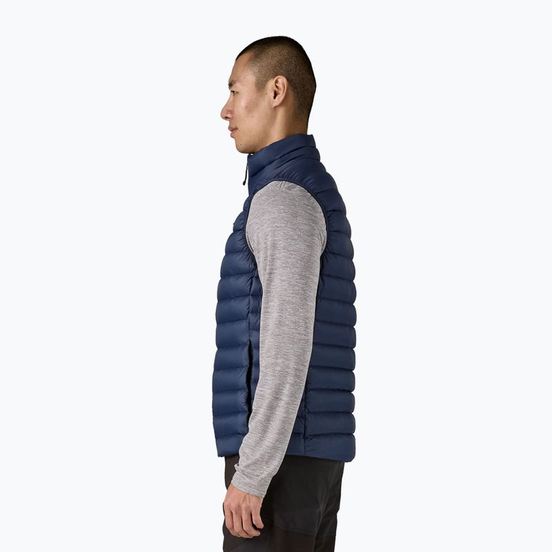 Men's Patagonia Down Sweater vest new navy 3