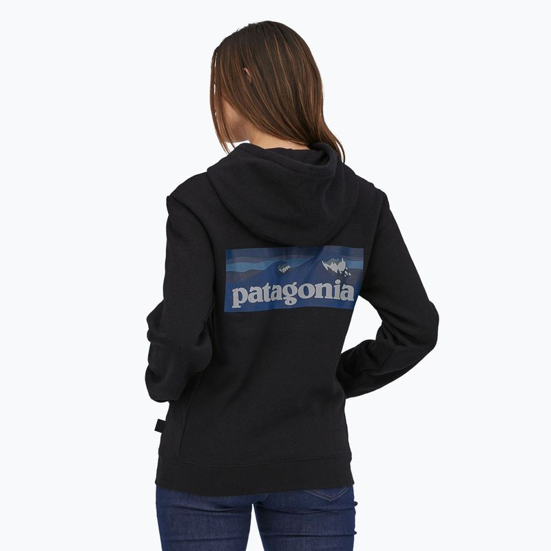 Patagonia Boardshort Logo Uprisal Hoody ink black 5
