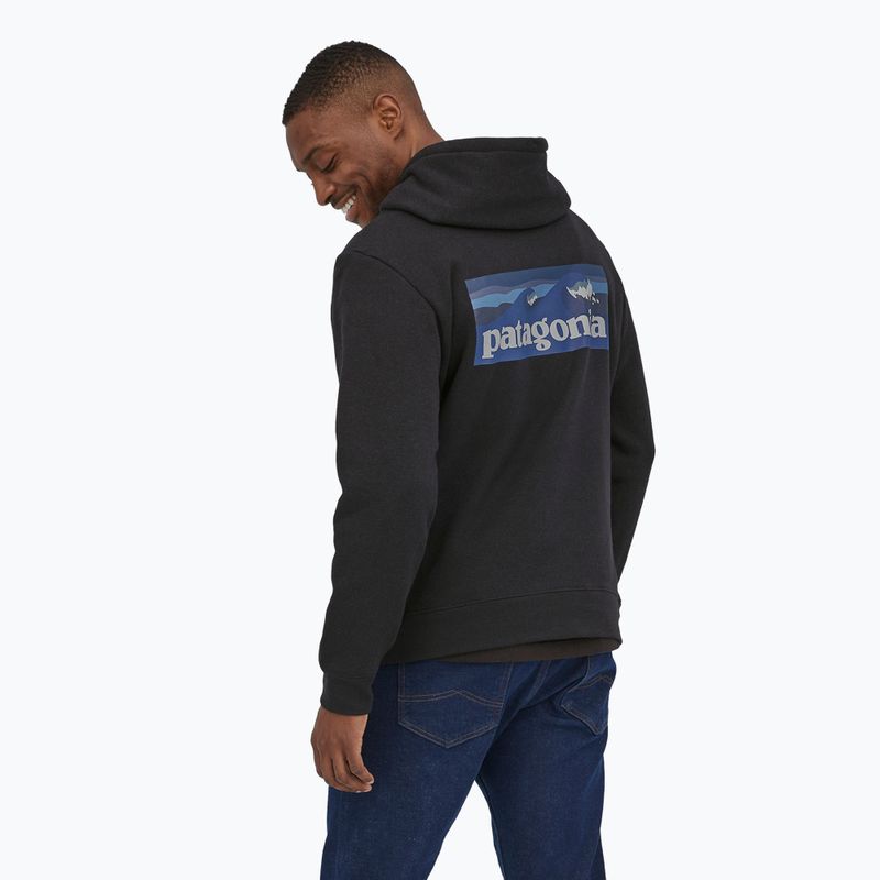 Patagonia Boardshort Logo Uprisal Hoody ink black 7
