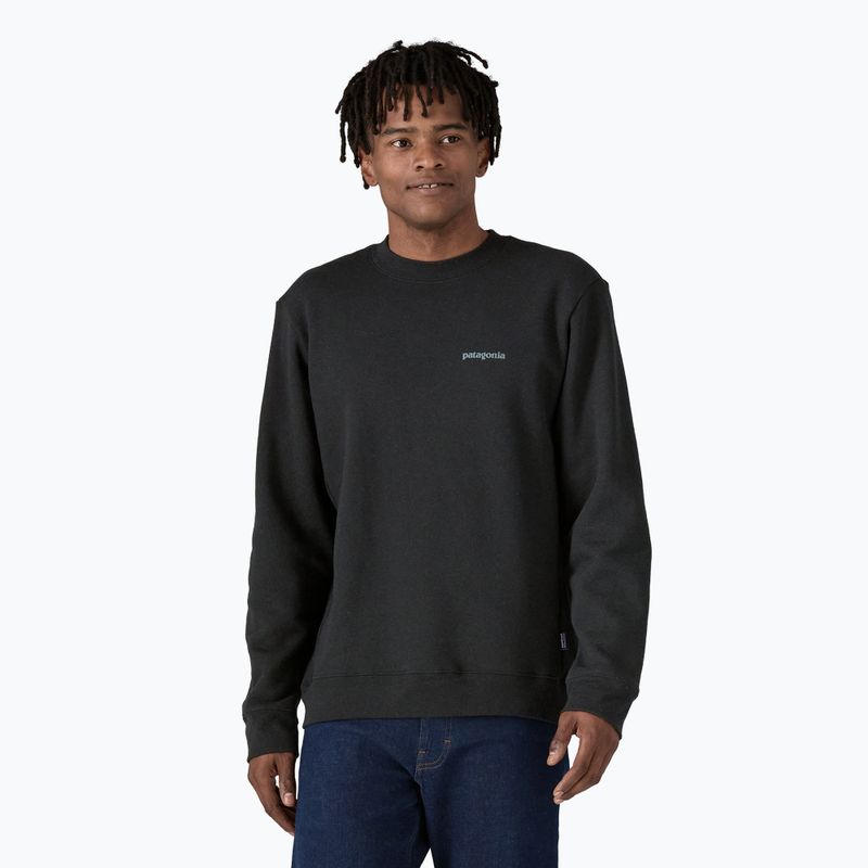 Patagonia Fitz Roy Icon Uprisal Crew sweatshirt black 4